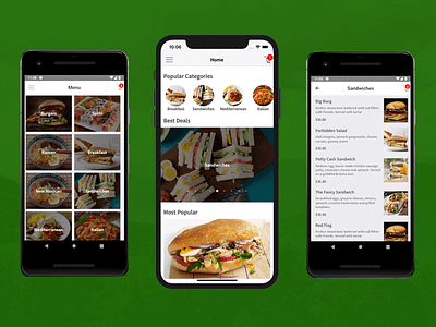 Food Delivery Restaurant App Template ecommerce food delivery mobile templates react native restaurant app restaurant app swift