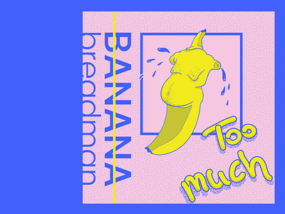 This is bananas banana graphic design illustration layout