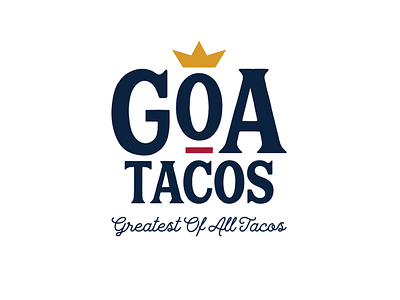 GOATacos Logo Design Alternative