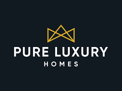 Pure Luxury Homes Logo Design