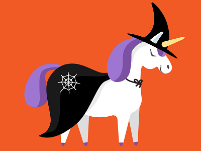 Halloween unicorn