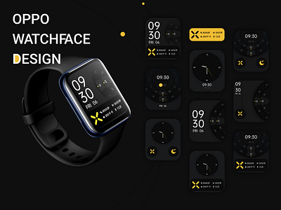 OPPO watchface design ui watches watchface 设计