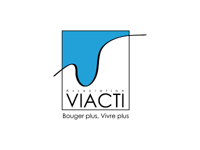 Viacti ai design illustrator logo vector viacti visual identity