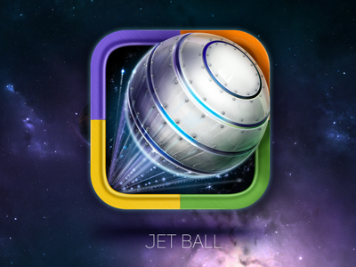 Jet Ball icons arcanoid ball games icon icons illustration ios ipad iphone jet ui ux