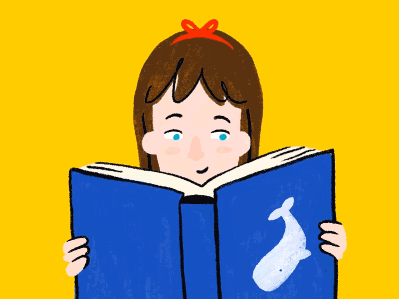 Matilda read. Чтение анимация. Гифка чтение книги. Гифки книги. Гифки книжки.