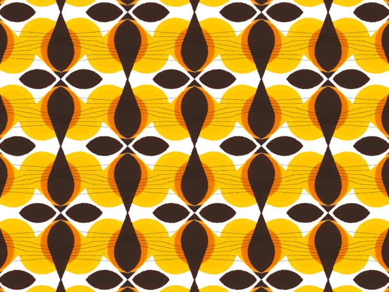 Pattern #2 2d 2d design 70s after affects animation flat graphic art illustrator kaleidoscope loop motion art motion graphic pattern trippy video