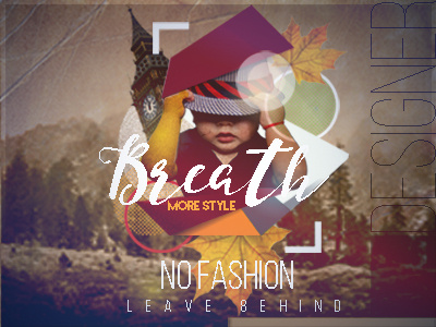 Poster no fashion for dribble a