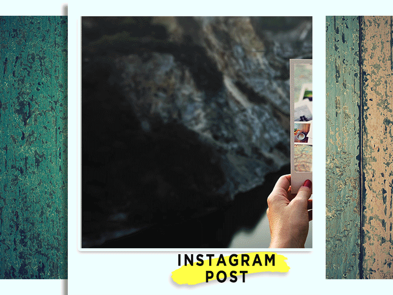 Animate Instagram Post Vol.2 animated animated template easy instapost stories template travel traveling