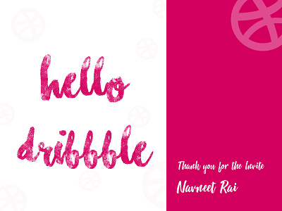 Hello Dribbble