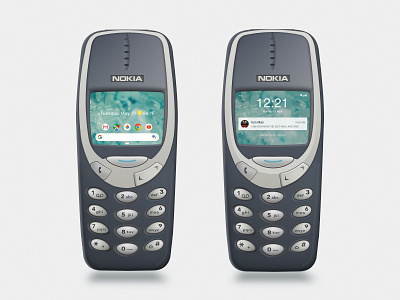 Nokia Andriod Pie Concept on 3310