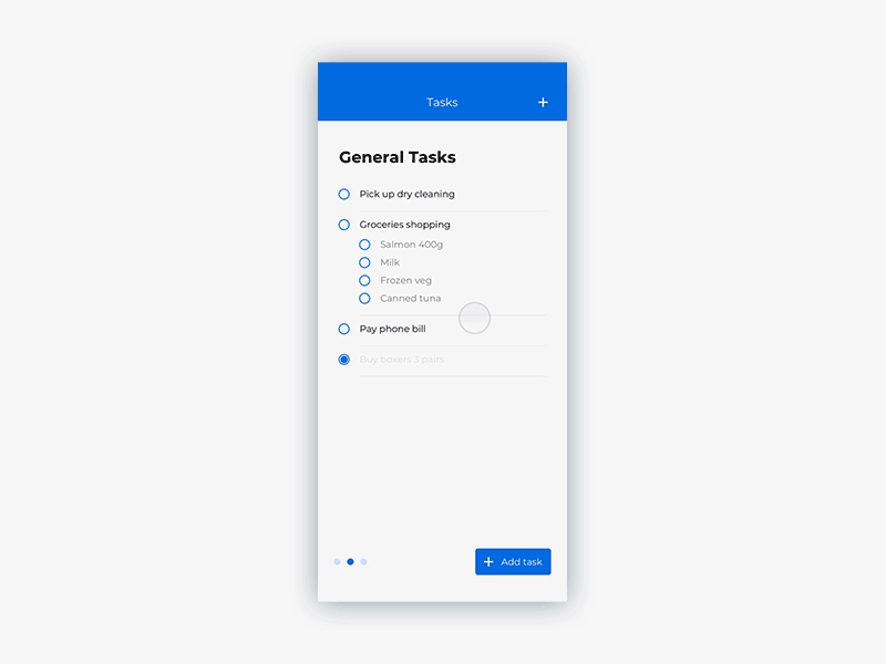 Tasks App Animated