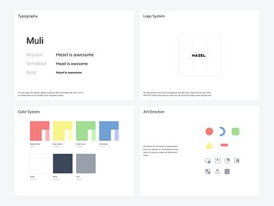 Hazel - Branding Guidelines