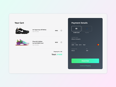 Daily UI - Payment Details