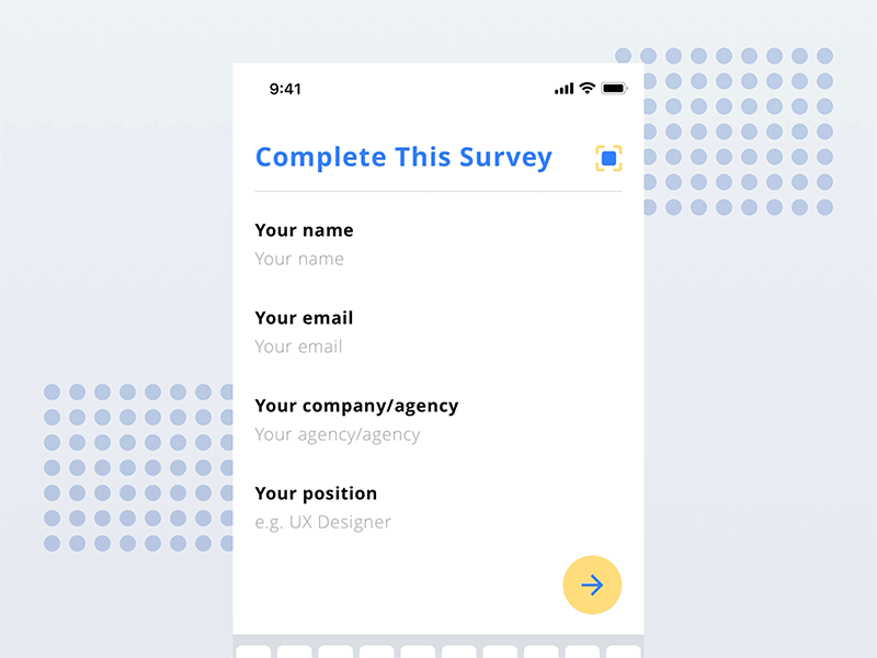 Survey App Interaction