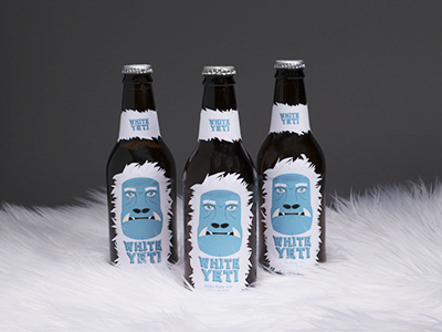 White Yeti Beer Label