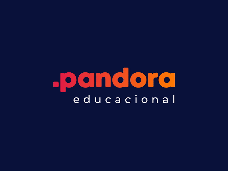 Pandora Ident gradient identity logo motion shapes transition