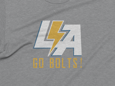 LA Chargers - Go Bolts! bolts chargers football go bolts shirt