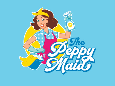 Peppy Maid art branding design illustration logo t shirt illustration vector vector art vector illustration