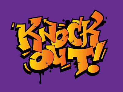 Knock Out! art design illustration t shirt illustration vector vector art vector illustration