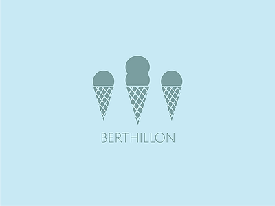 Paris Gems: Berthillon berthillon icecream icon illustration paris