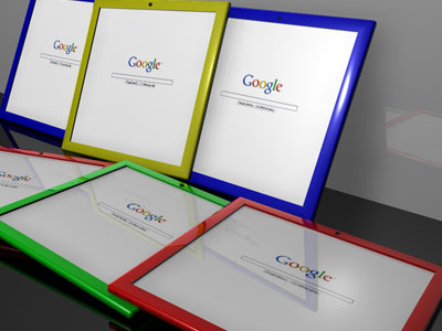 Googlepad 3d concept