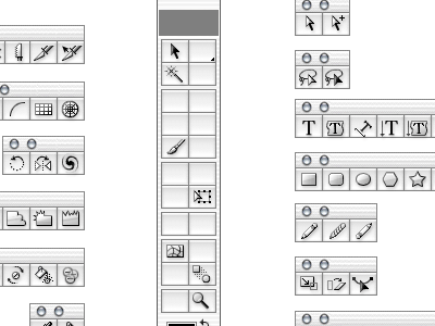 Adobe Tool Icons