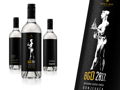 BGD 2017 - Rakija lable design