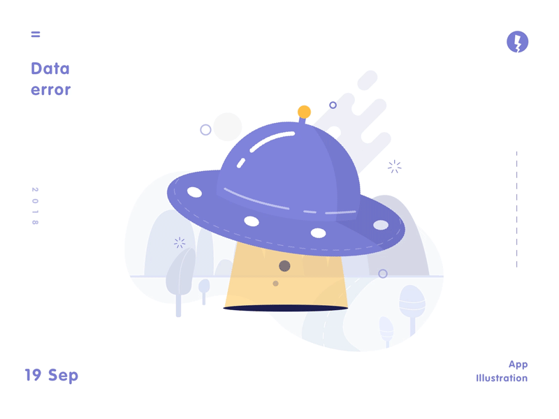 Data error ufo data error icon icon app