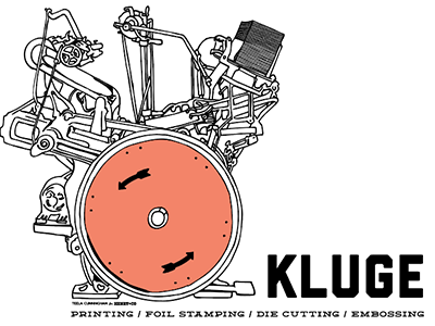 KLUGE illustration poster printmaking