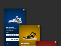 Air Jordan Mobile App by Stephanie Post on Dribbble