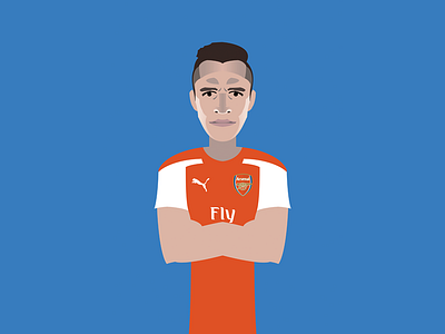 Alexis Sanchez Illustration