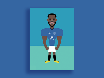 Romelu Lukaku Illustration