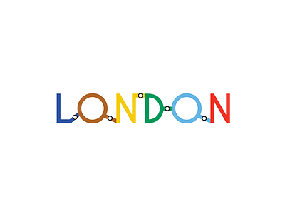 London Typography adobe city design graphic design illustrator london london underground trains tube type typography