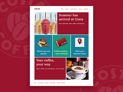 Costa Coffee UI