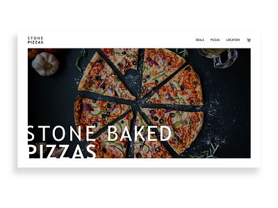Stone Pizzas Web UI