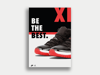 Air Jordan XI Poster