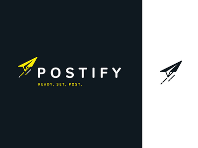 P O S T I F Y - Logo adobe branding delivery design graphic design illustration illustrator logo logo mark logodesign symbol typography vector