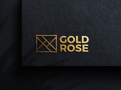 Luxury logo mockup on black craft paper | Premium PSD branding foil print gold embossing logo logo mockup mock-up mockup