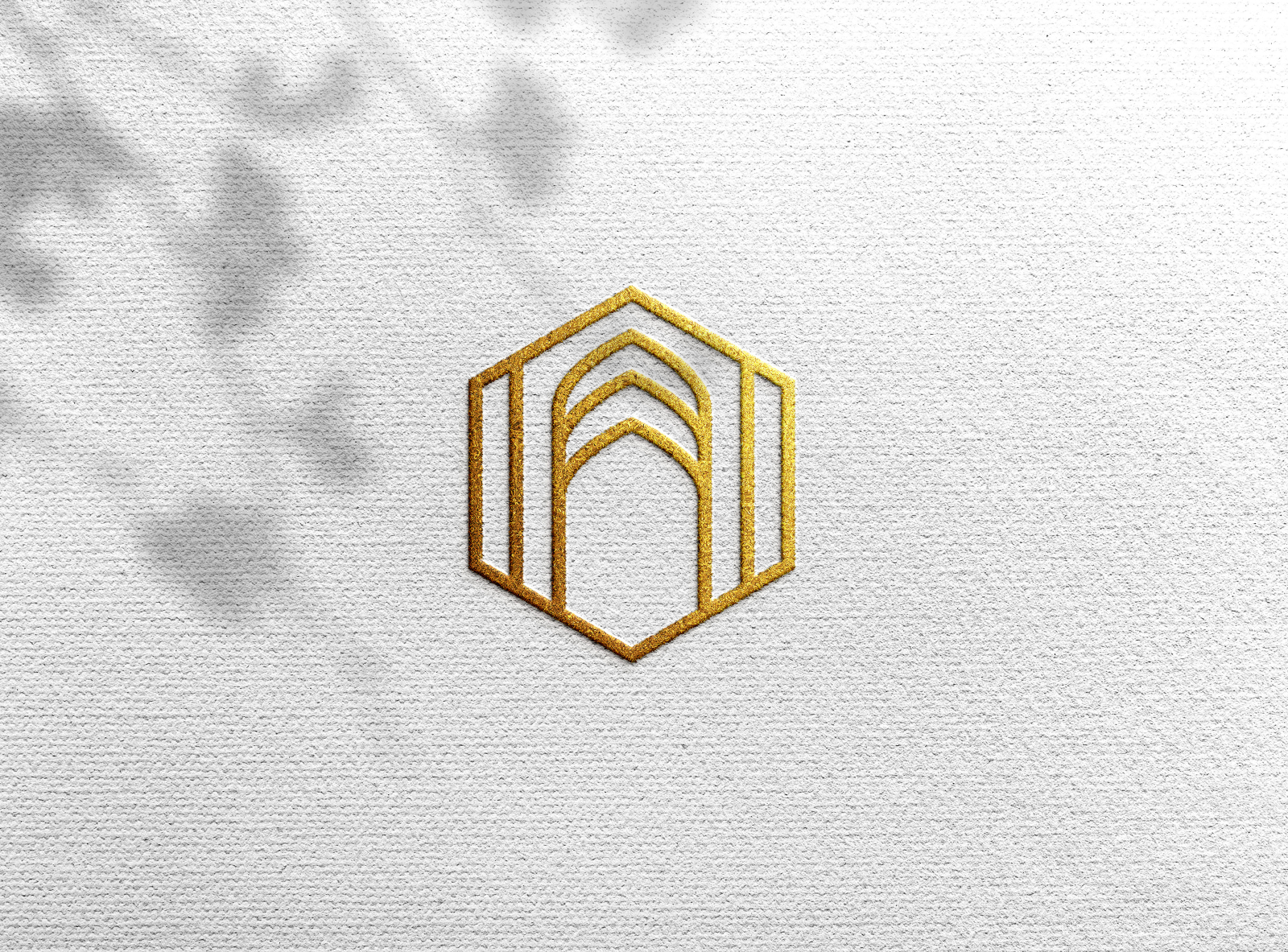 Luxury Logo Mockup on White Craft Paper Graphic by Harry_de · Creative  Fabrica