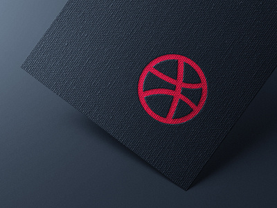 Logo Mockup on Black business card | Premium PSD