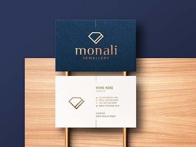 Modern & Luxury Business Card Mockup | Premium PSD branding foil print gold embossing logo mockup mock-up mockup