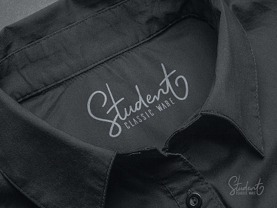 Student Apparel Logo Design apparel design garments company logo logo mark shirt typography