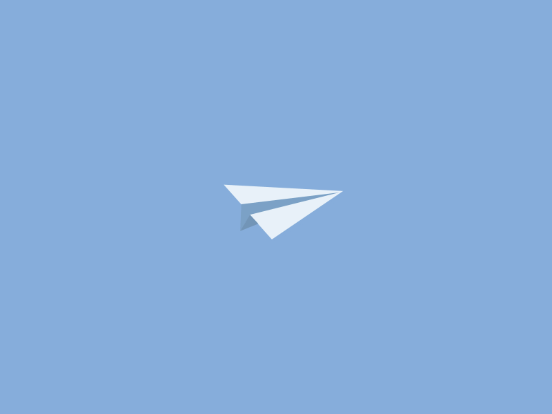 Paper Plane ae airplane animation landscape paper