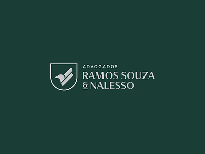 Ramos Souza & Nalesso Advocacia advocacia advocacy advocate brand identity branding design graphic designer lawyer logo