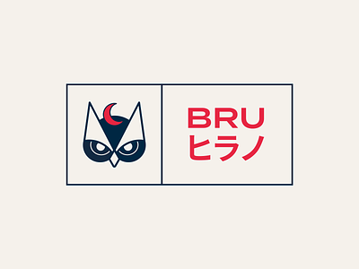 personal branding - bru hirano brand identity branding design designer graphic designer moon owl owl and moon personal branding
