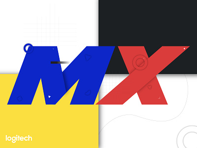 Logitech MX contest contest design icon letterform logitech logo logotype mx shapes typography vector