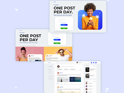 One post a day - Concept design