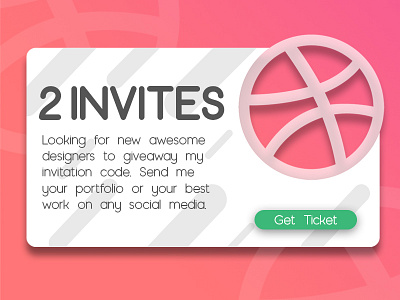 Dribbble Invite