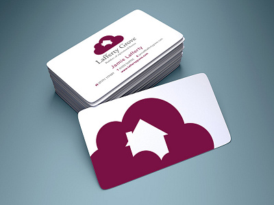 Lafferty Grove business card design