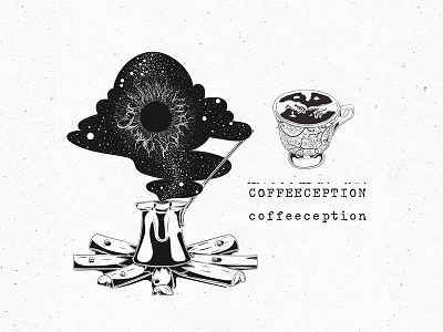 Coffeeception coffee illustration ink turkishcoffee